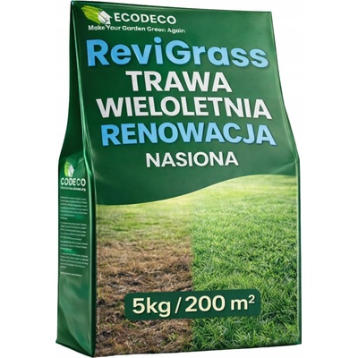 Semena trávy vytrvalé Eco Deco renovační směs 5 kg