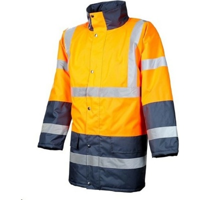 Ardon H8922 bunda REF602 zateplená nepromokavá hi-viz Oranžovo-navy