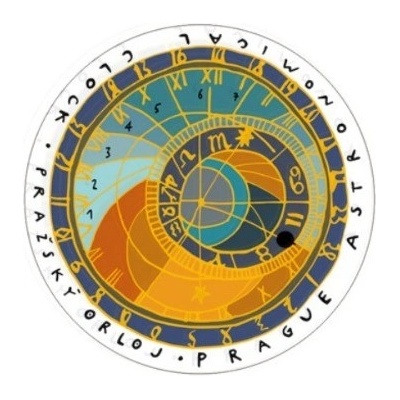 Magnetická placka malá - Orloj