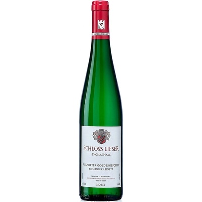 Schloss Lieser Riesling Piesporter Goldtröpfchen Kabinett Mosel 2022 0,75 l (holá láhev)