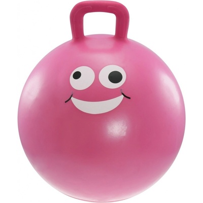 Lifefit Dětský skákací míč JUMPING BALL 45 cm růžový