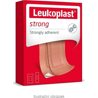 Leukoplast Strong náplast pevná 2 vel. 20 ks