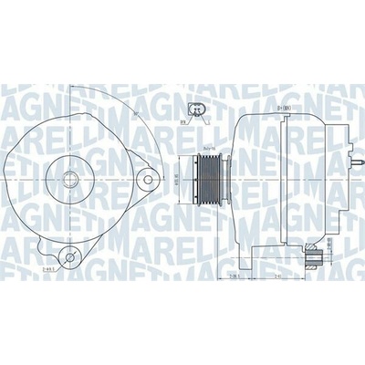 generátor MAGNETI MARELLI 063731763010