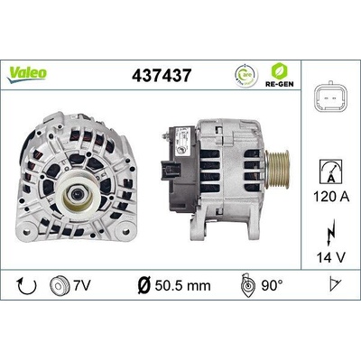 Generátor VALEO 437437