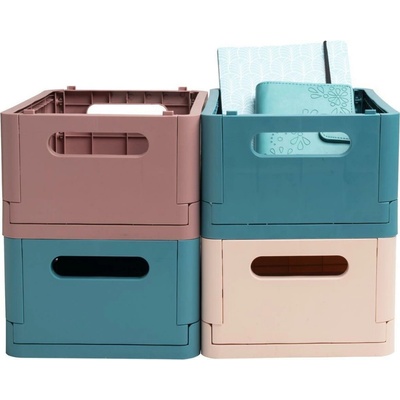 Exacompta smart case úložný box skladací midi straroružový