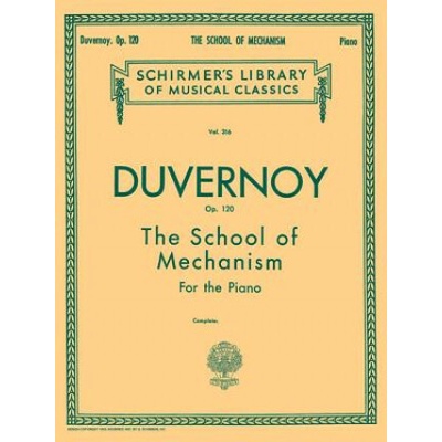 School of Mechanism, Op. 120: Piano Technique