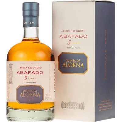 Quinta da Alorna Licoroso Abafado 5 Years Fernão Pires 2017 17,5% 0,5 l (kartón)