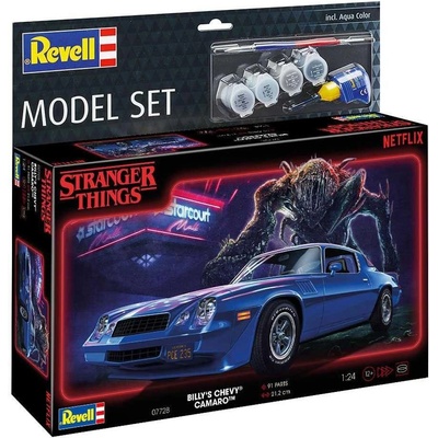 REVELL ModelSet STRANGER THINGS auto 67728 Chevy Camaro Z/28 1:24