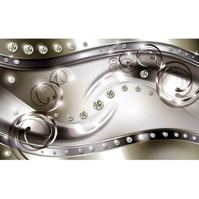 Preinterier FT4659 Fototapeta na stenu Zelený diamantový ornament vlies 104cm x 70cm