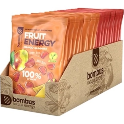 Bombus Fruit energy gummies mix příchutí 700 g
