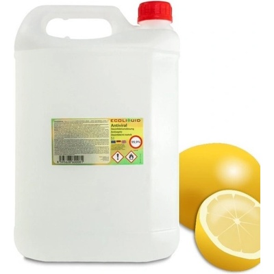 Antiviral Ecoliquid, dezinfekce na ruce, 5 l kanystr Citrón