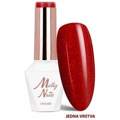 Molly Nails Gél lak La Vie en Rouge 322 Deep Obsession 8 g