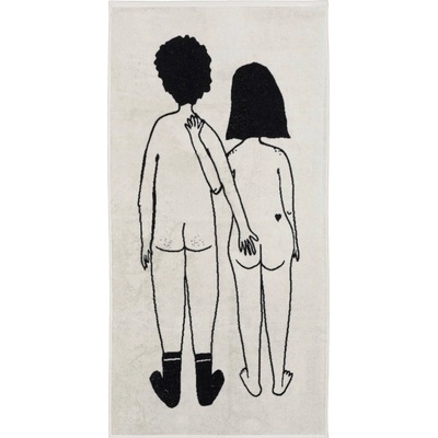 helen b osuška Naked Couple 70 × 140 cm
