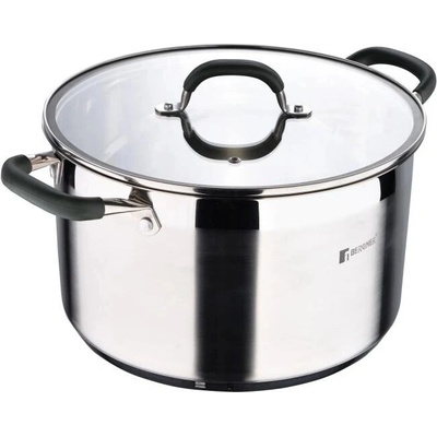Bergner Hrnec s poklicí nerez MIDNIGHT 28 cm 9,5 l