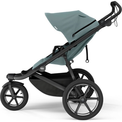 Thule Set 7v1 Urban Glide 3 Mid blue 2024 + pláštěnka + ochranná síť + madlo + korba Mid blue + pláštěnka + ochranná síť na korbu