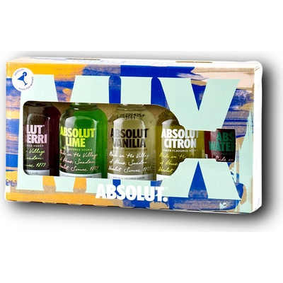 Absolut Five Collection 40% 5 × 0,05 l (karton)