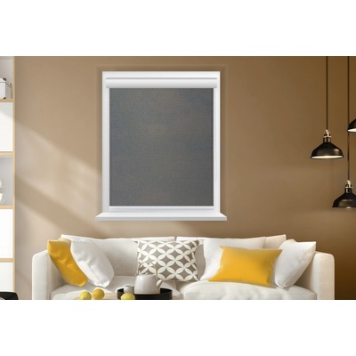 Rolux Vnitřní zastiňující látková roleta Color hit Popelavě BERLIN 0923 60 x 120 cm Šedá