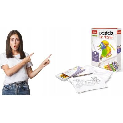 Pentel pastelky na textil 15 farieb