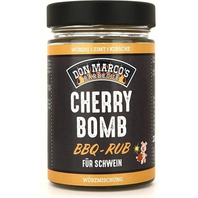 Don Marcos BBQ grilovací koření Cherry Bomb 220 g – Hledejceny.cz