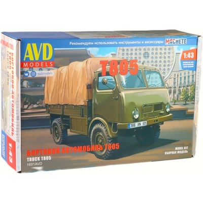 AVD Tatra 805 valník s plachtou 1:43