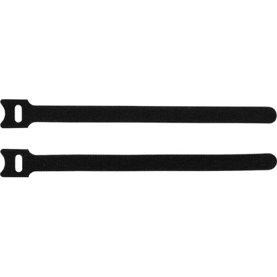 Prima-obchod Stahovací páska na suchý zip délka 12 x 200 mm BREX, barva Černá