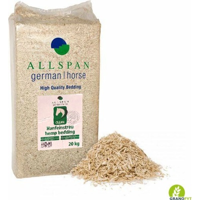 ALLSPAN Konopná podestýlka 20 kg
