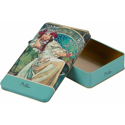 Plechová dóza Alfons Mucha - Princess Hyacinth 24×14×4 cm – Hledejceny.cz