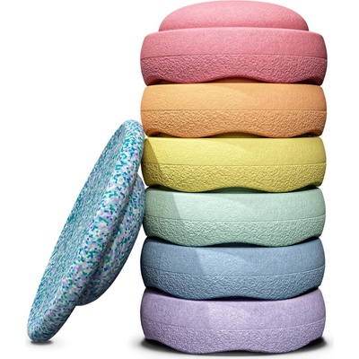Stapelstein Super Confetti Rainbow Set pastel – Hledejceny.cz