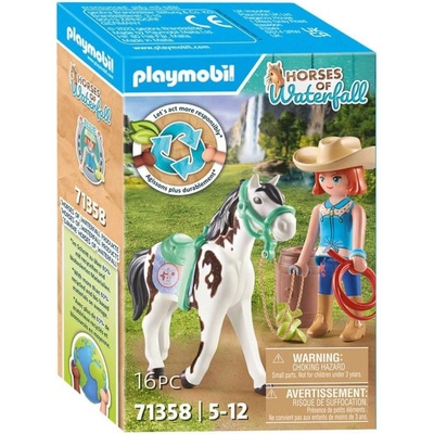 Playmobil 71358 Ellie Sawdust s westernovým cvičením