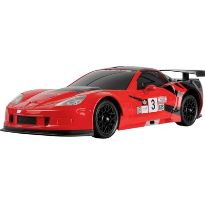Amewi Corvette C6.R RC Drift Car 4WD LED RTR licencovaná červená RC_323392 1:18