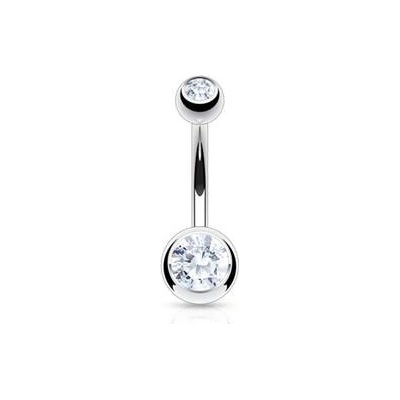 Šperky4U piercing do pupíku banánek BS01002-C