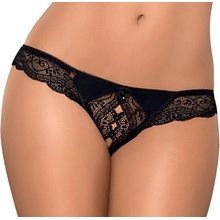 OBSESSIVE Erotická tanga Miamor crotchless thong