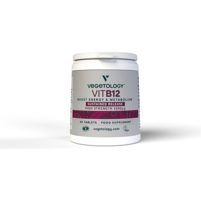 Vegetology Vitamín B12 1000 µg kyanokobalamin 60 tablet