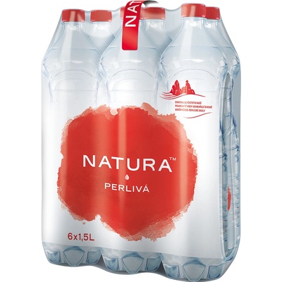 Natura perlivá voda 6 x 1,5 l