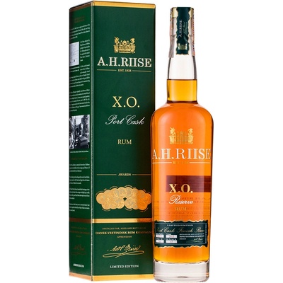 A.H. Riise XO Reserve Port Cask 45% 0,7 l (karton)