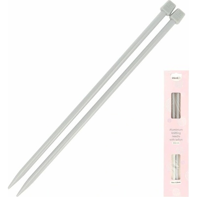 Ideal rovné ihlice na pletenie 8mm 30cm