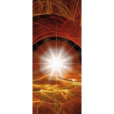 Preinterier Fototapeta - DV0022 - Biela žiara Samolep. fólia - 91cm x 211cm