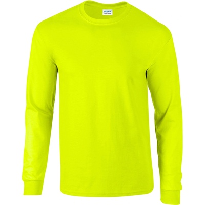 Gildan tričko s dlouhým rukávem Ultra 2400 Safety Green