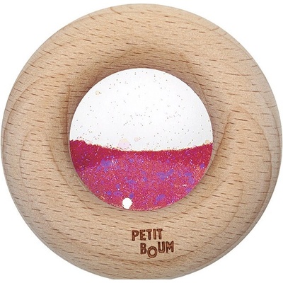 Petit Boum Senzorické chrastítko Calm růžové