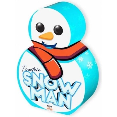 Snowman fontana sněhulák různe efekty