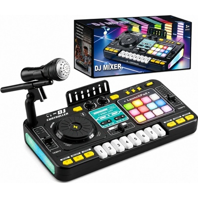 iMex Toys Dětská DJ konzole SKA s mikrofonem LED osvětlením – Hledejceny.cz