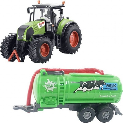 HM STUDIO Traktor s přívěsem 1:50