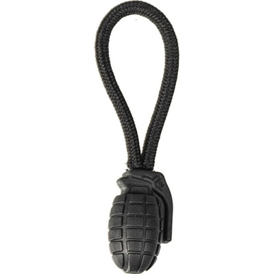 Ťaháčik na zips Mil-Tec Ring Puller Pineapple 5 ks - čierny