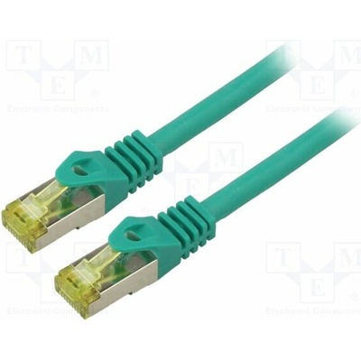 Goobay 69755 Patch S/FTP Kat: 6a RJ45 vidlice z obou stran lanko Cu