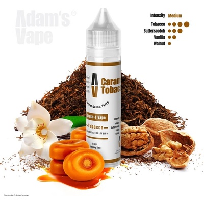 Adams Vape Shake & Vape Caramel Tobacco 10 ml