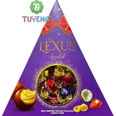 Lexus Bonbóny Triangl kakao mix příchutí 120 g