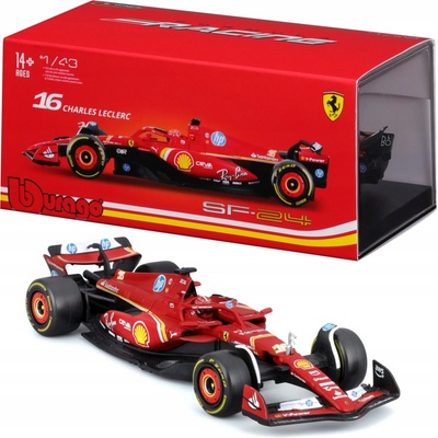 BburagoFormula F1 Ferrari Scuderia SF-24 2024 nr.16 Charles Leclerc with driver 1:43