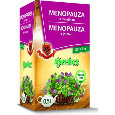 Herbex Menopauza s jetelem 20 x 3 g