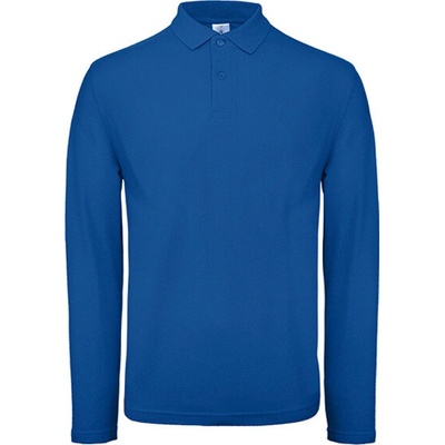 B&C pánská polokošile s dlouhým rukávem PUI12 Royal blue