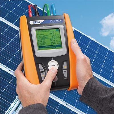 HT Instruments PV-CHECKs instalační tester Norma VDE 0126
